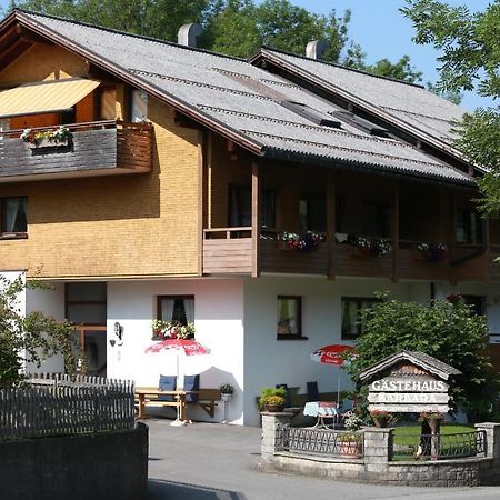 Gaestehaus-Pension Barbara Анделсбух Екстериор снимка